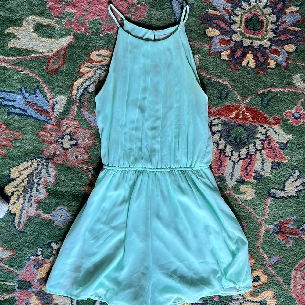Turquoise Romper